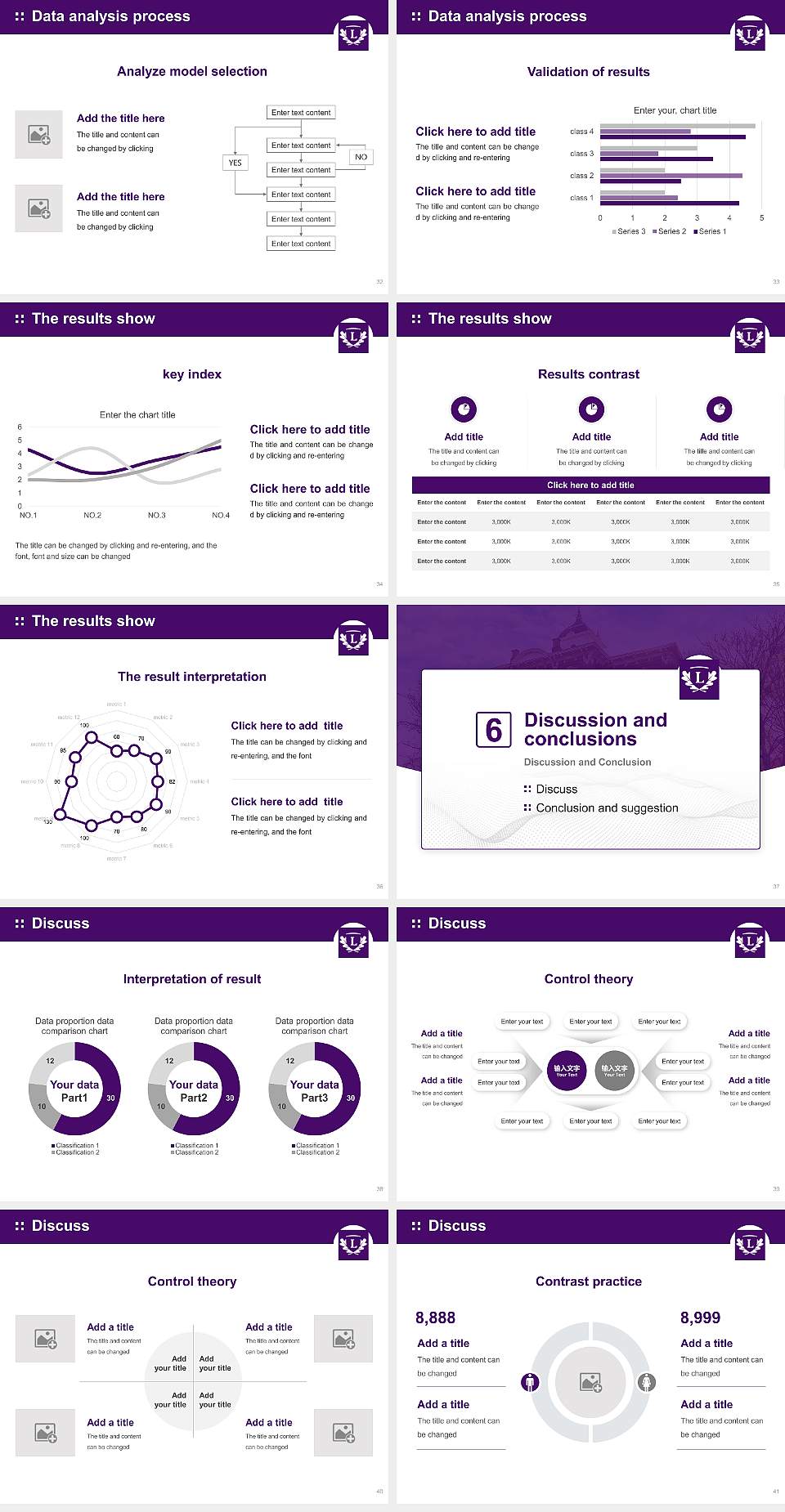 Linfield University-Online and Continuing Education Graduation Thesis Defense PPT Template4:3 ratio PPT effect preview image5