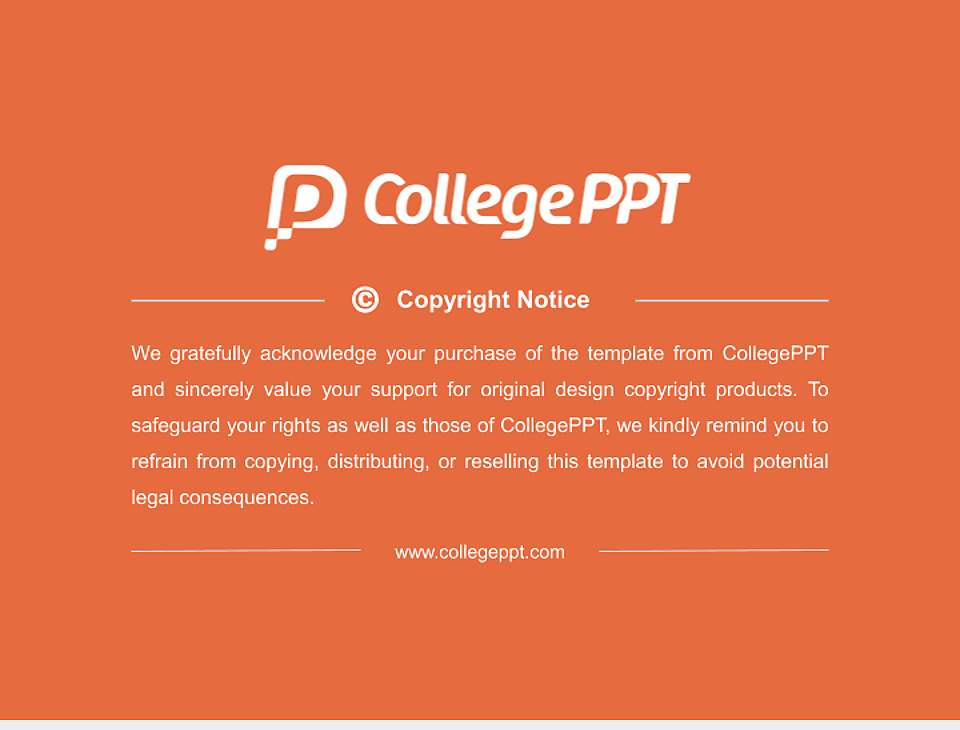 Lewis & Clark College General Purpose PPT Template4:3 ratio PPT effect preview image6
