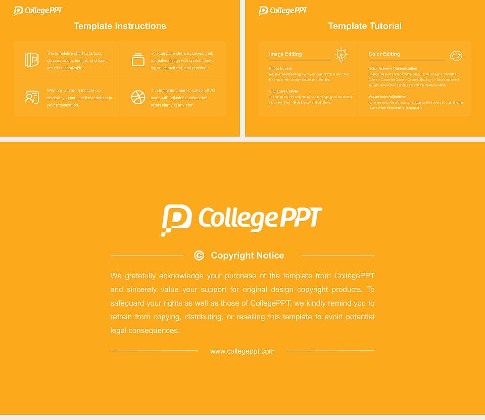 Lipscomb University Course/Courseware Creation PPT Template16:9 ratio PPT effect preview image5