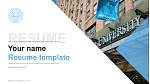 Long Island University Resume Templat PPT