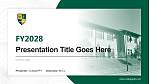 Lees-Mcrae College Academic Presentation/Research Findings Report PPT Template