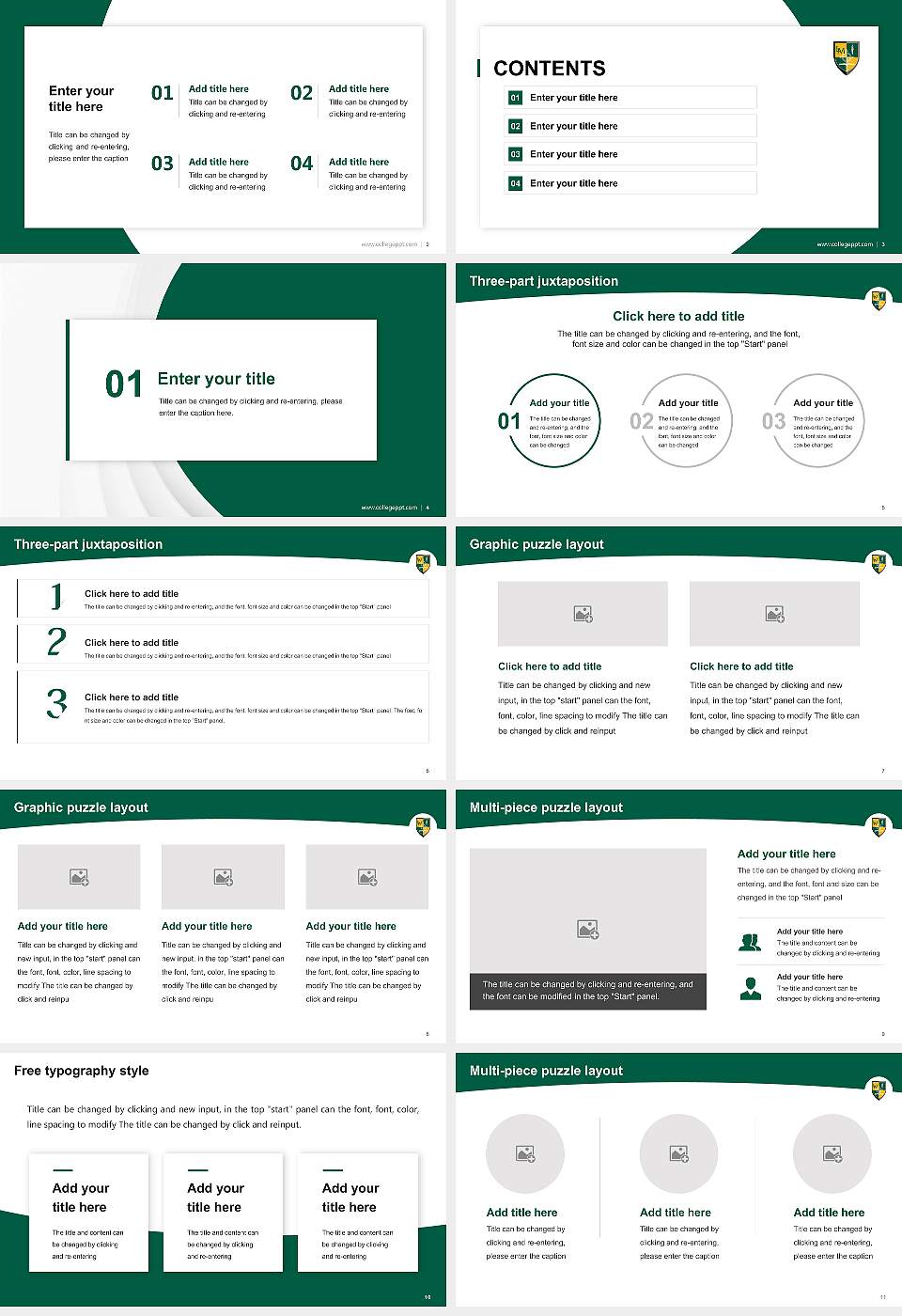Lees-Mcrae College Academic Presentation/Research Findings Report PPT Template16:9 ratio PPT effect preview image2