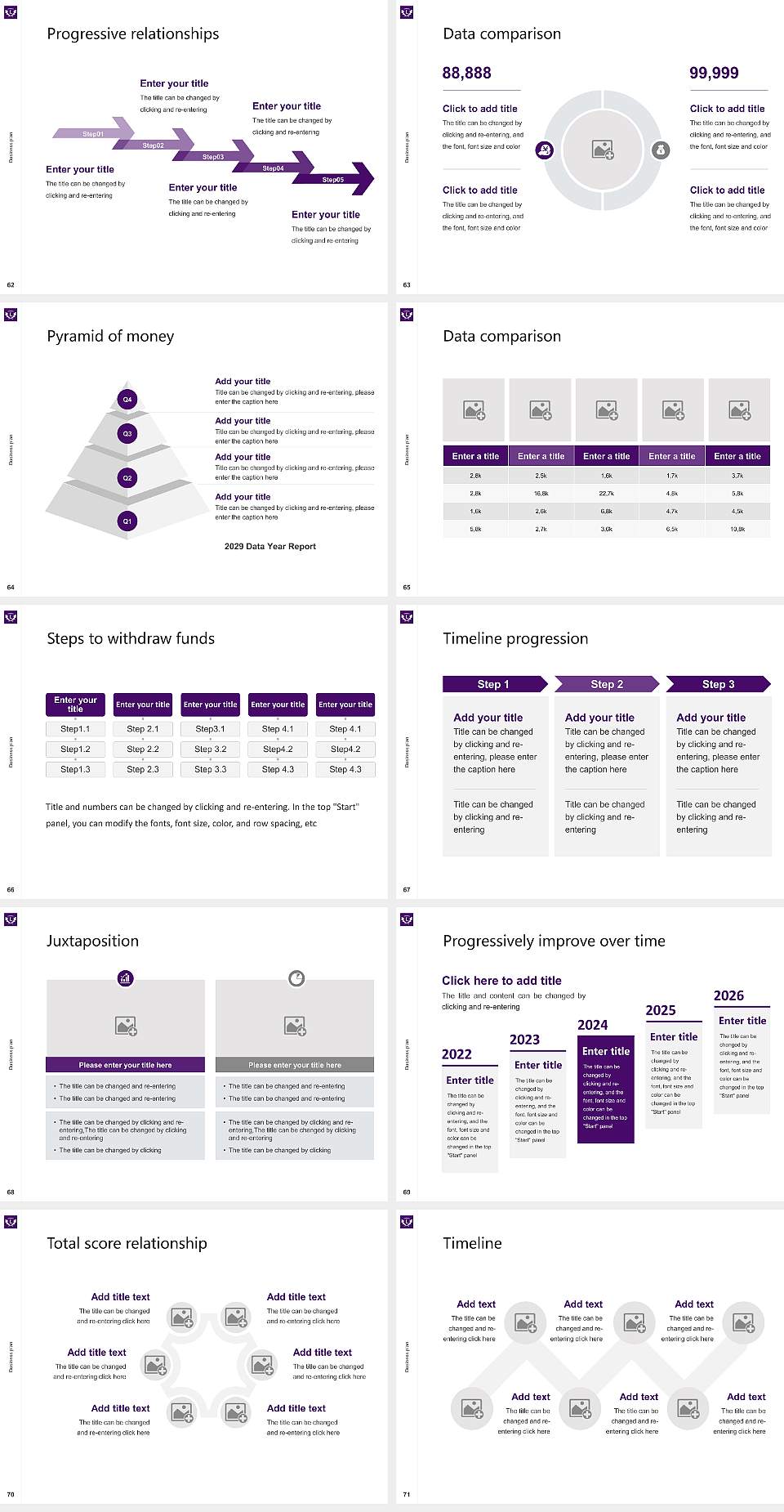 Linfield University-School of Nursing Competition/Entrepreneurship Contest PPT Template4:3 ratio PPT effect preview image8