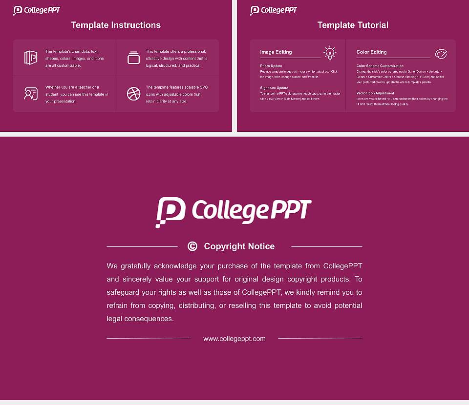 Longy School of Music of Bard College Course/Courseware Creation PPT Template16:9 ratio PPT effect preview image5
