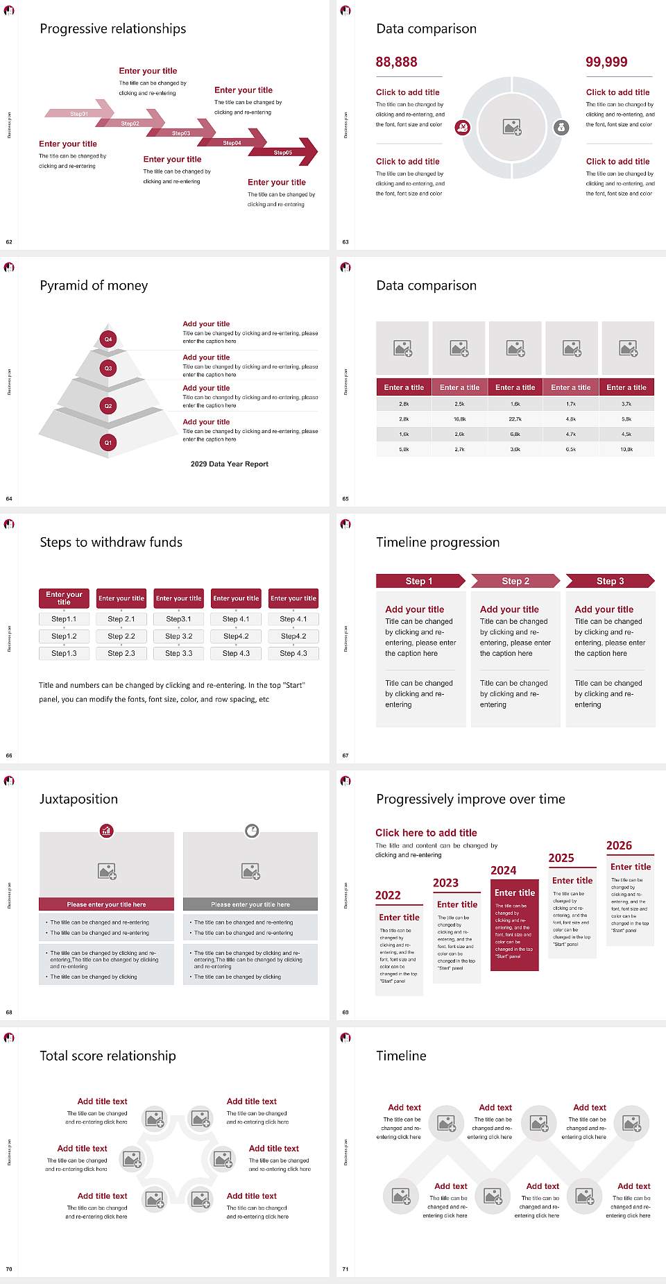 Manhattanville College Competition/Entrepreneurship Contest PPT Template4:3 ratio PPT effect preview image8