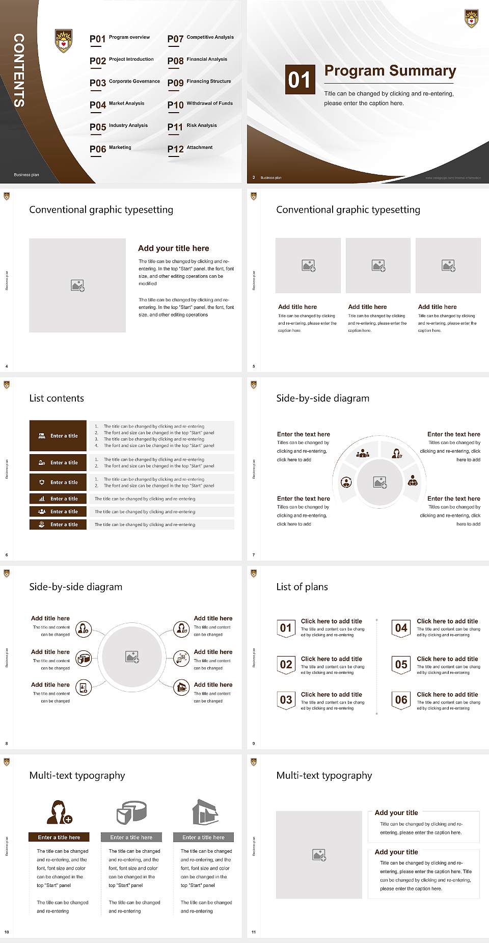 Lehigh University Competition/Entrepreneurship Contest PPT Template4:3 ratio PPT effect preview image2
