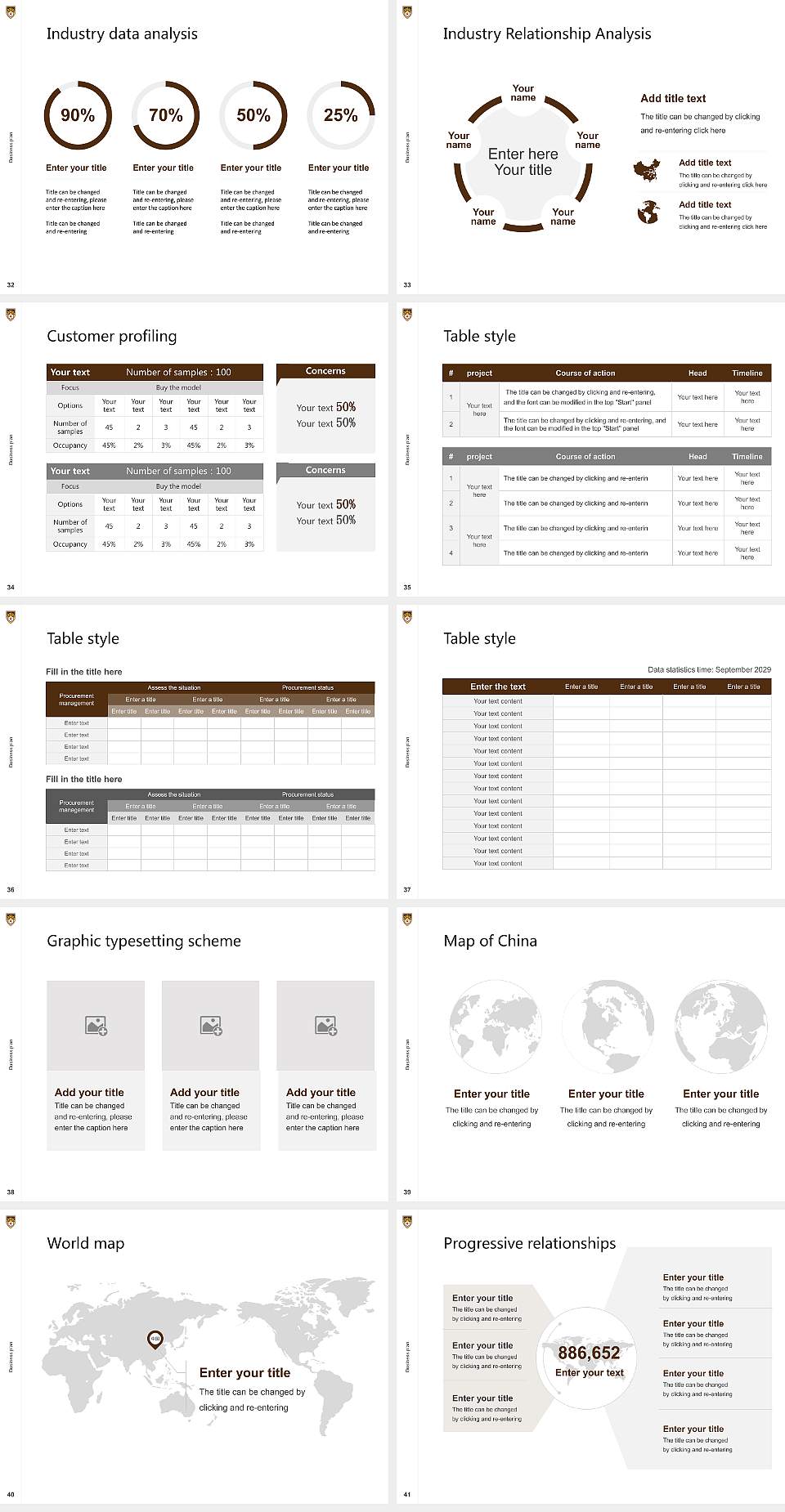 Lehigh University Competition/Entrepreneurship Contest PPT Template4:3 ratio PPT effect preview image5