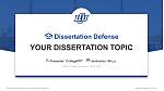 Lubbock Christian University थीसिस रक्षा PPT टेम्पलेट
