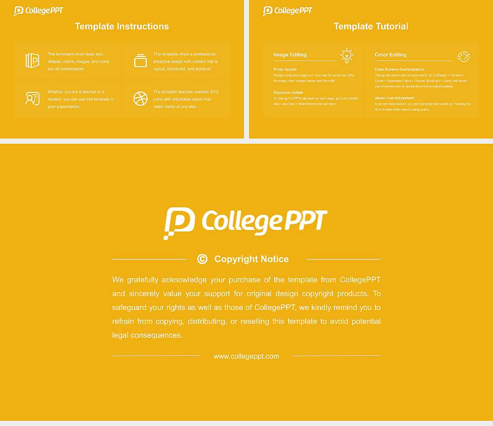 Manchester University Course/Courseware Creation PPT Template16:9 ratio PPT effect preview image5