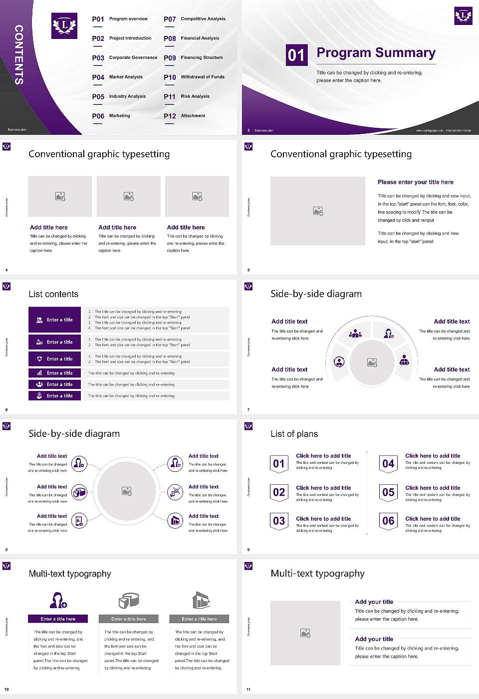 Linfield University-School of Nursing Competition/Entrepreneurship Contest PPT Template16:9 ratio PPT effect preview image2