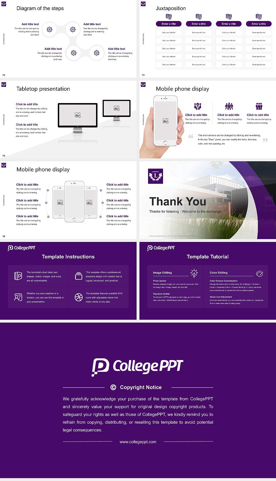 Linfield University-School of Nursing Competition/Entrepreneurship Contest PPT Template16:9 ratio PPT effect preview image9