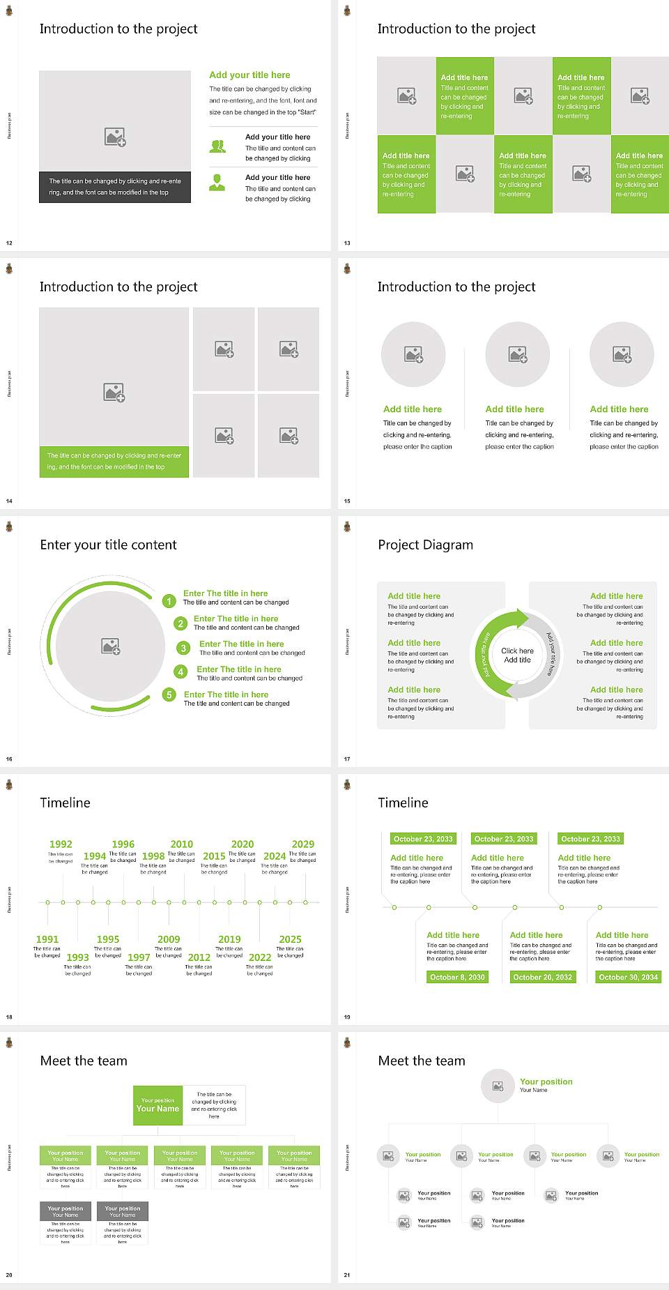 Life University Competition/Entrepreneurship Contest PPT Template4:3 ratio PPT effect preview image3