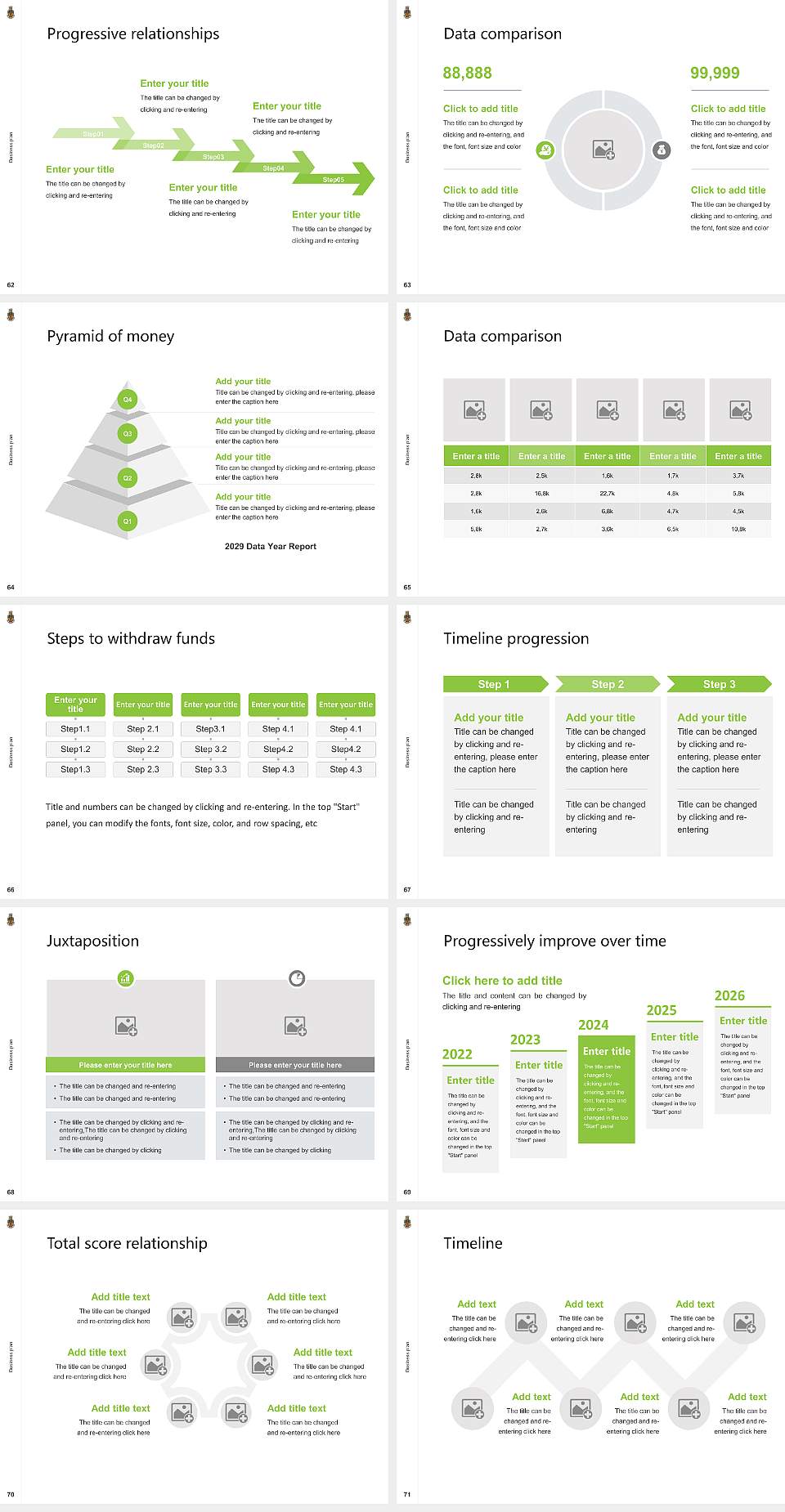 Life University Competition/Entrepreneurship Contest PPT Template4:3 ratio PPT effect preview image8