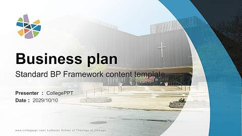 Lutheran School of Theology at Chicago Competition/Entrepreneurship Contest PPT Template