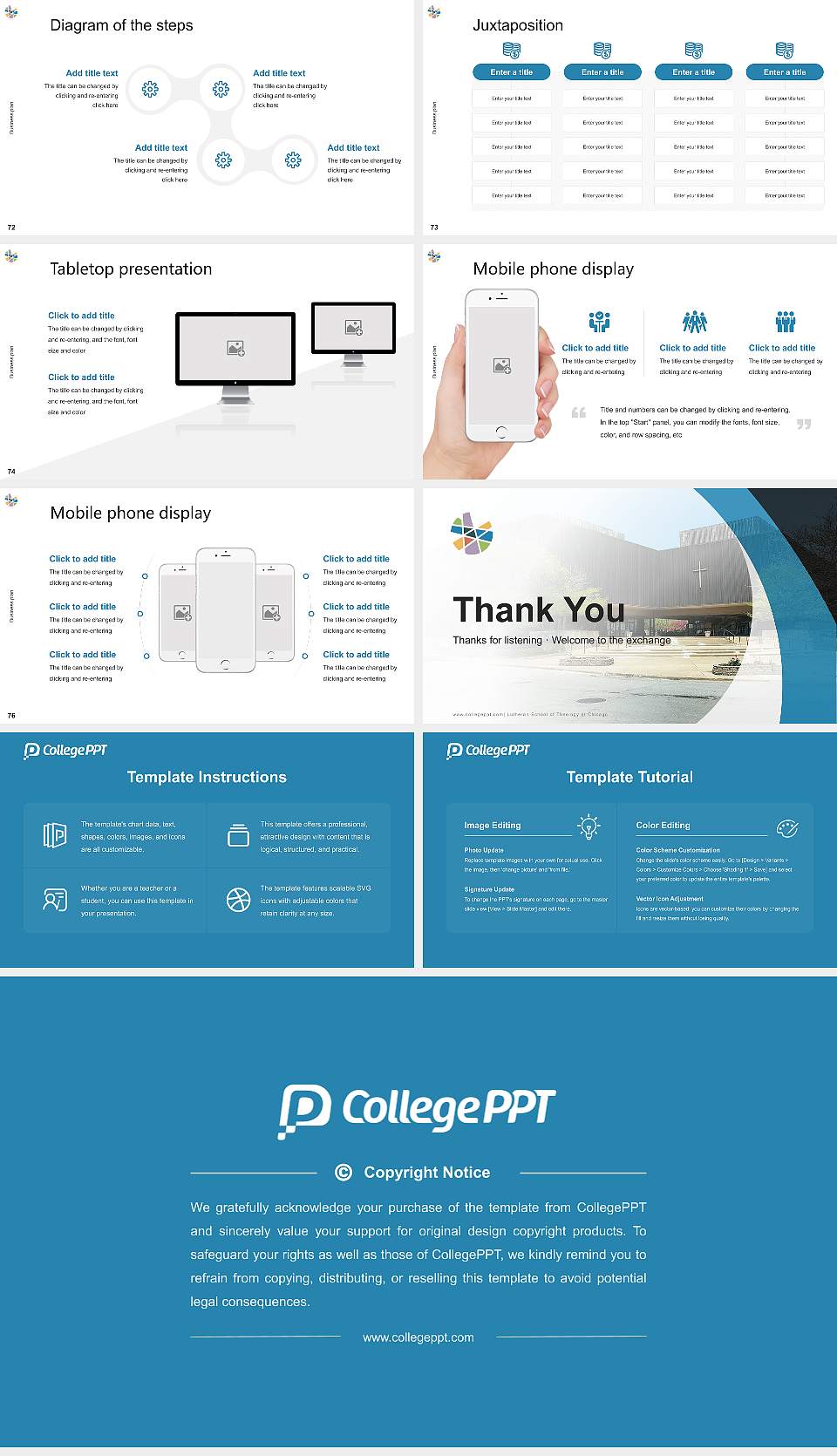 Lutheran School of Theology at Chicago Competition/Entrepreneurship Contest PPT Template16:9 ratio PPT effect preview image9