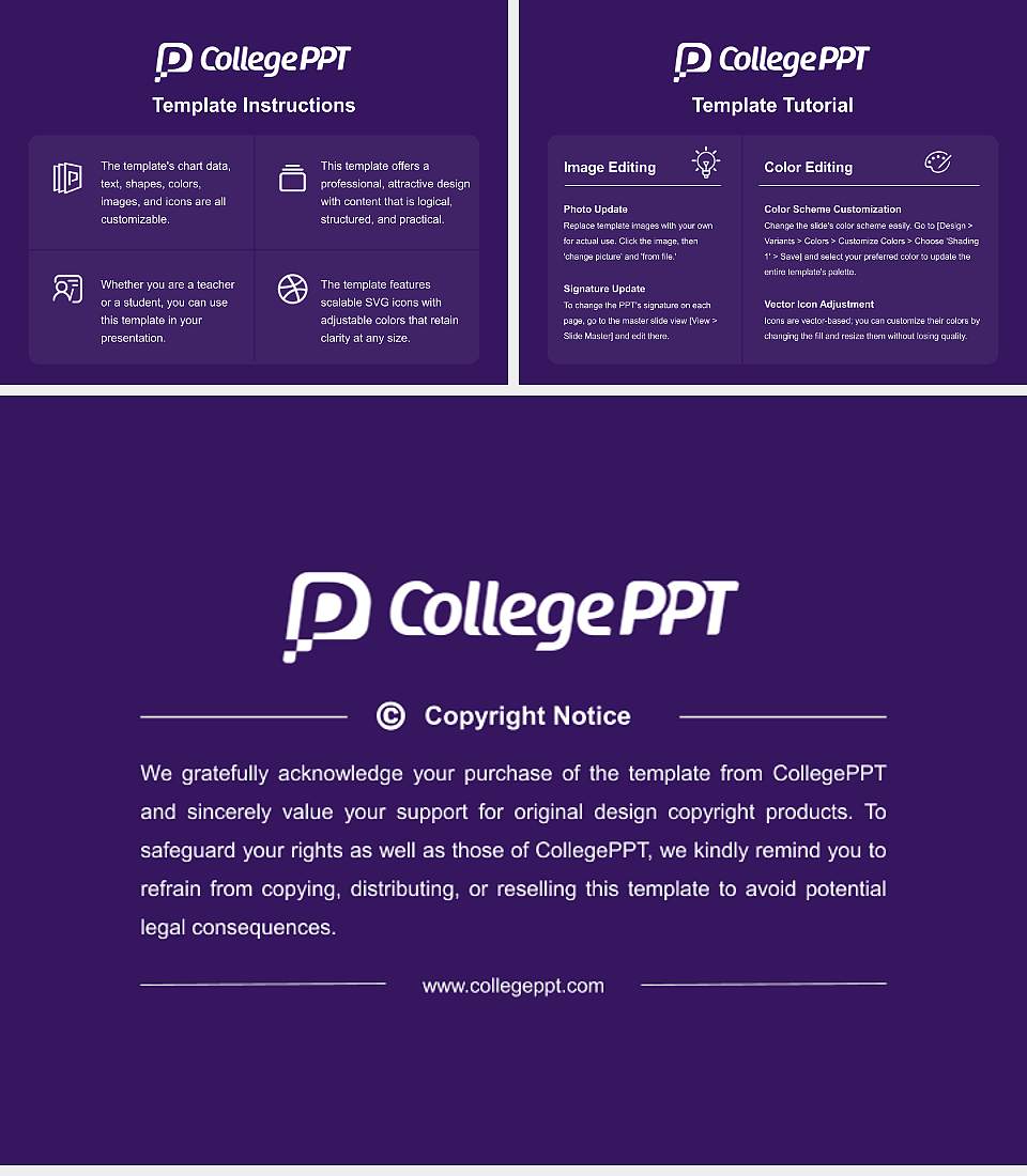 Louisiana State University-Alexandria Academic Presentation/Research Findings Report PPT Template4:3 ratio PPT effect preview image5