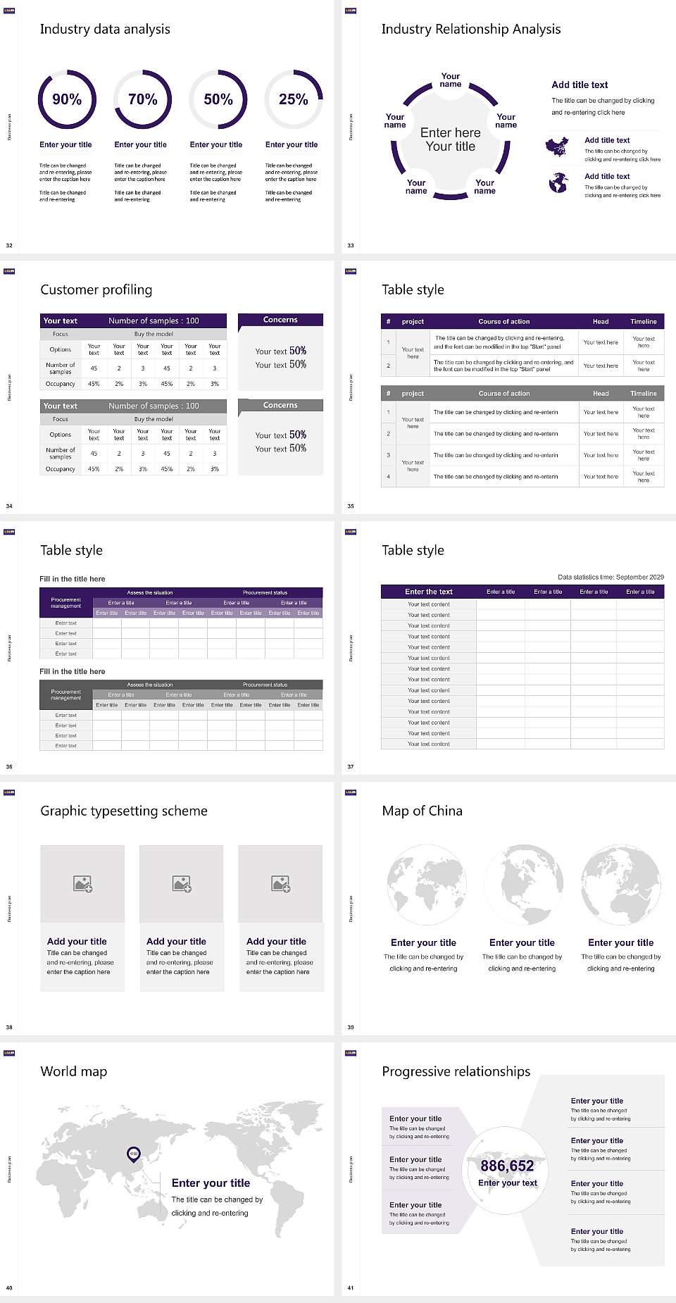 Louisiana State University-Alexandria Competition/Entrepreneurship Contest PPT Template4:3 ratio PPT effect preview image5