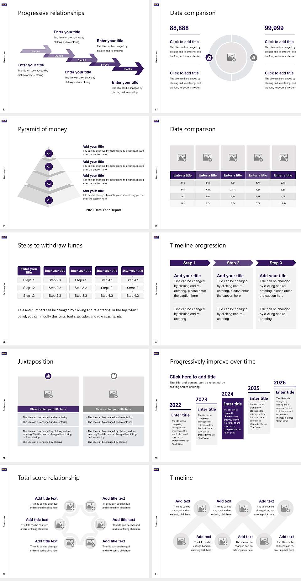 Louisiana State University-Alexandria Competition/Entrepreneurship Contest PPT Template4:3 ratio PPT effect preview image8