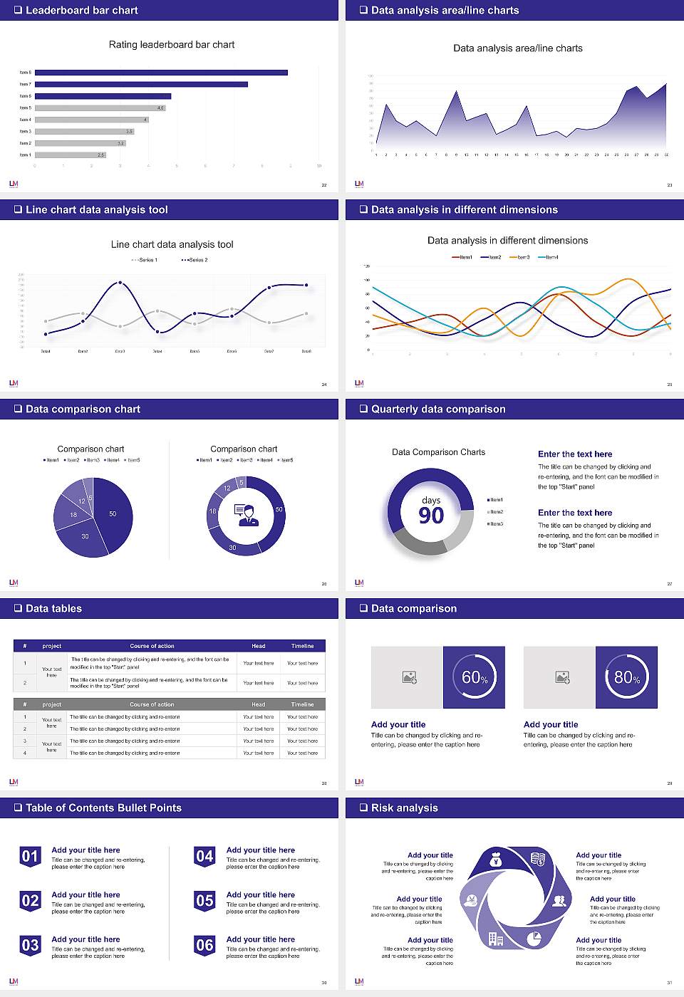 Lim College General Purpose PPT Template16:9 ratio PPT effect preview image4