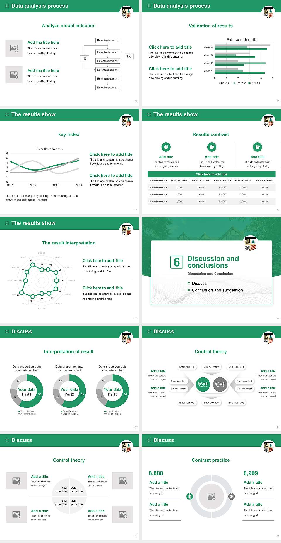 Loyola University Maryland Graduation Thesis Defense PPT Template4:3 ratio PPT effect preview image5