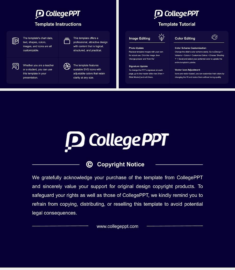 Louisiana Delta Community College Academic Presentation/Research Findings Report PPT Template4:3 ratio PPT effect preview image5