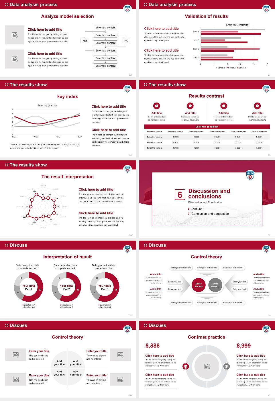 Loyola Marymount University Graduation Thesis Defense PPT Template16:9 ratio PPT effect preview image5
