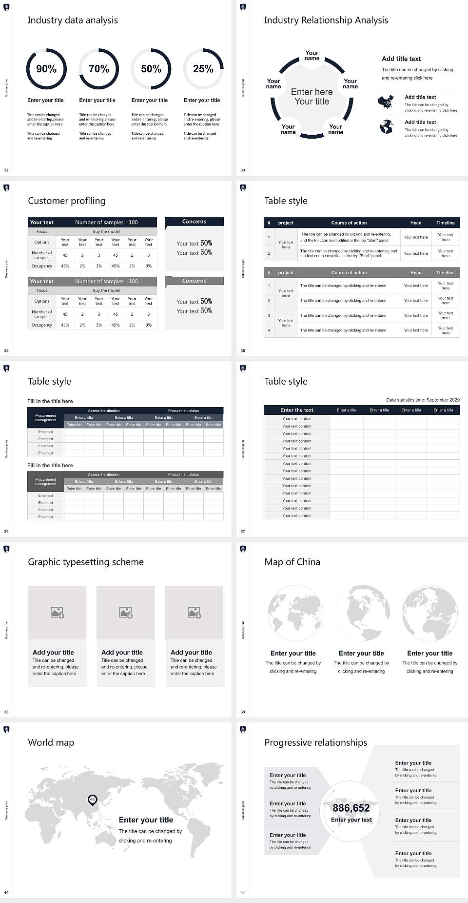 Lyon College Competition/Entrepreneurship Contest PPT Template4:3 ratio PPT effect preview image5