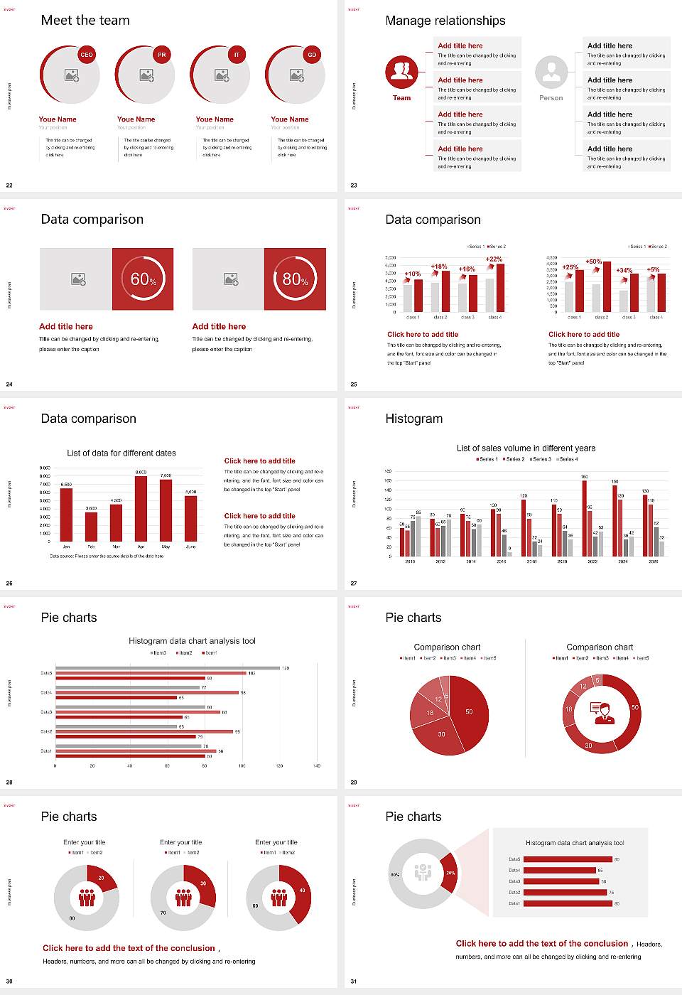 Marist College Competition/Entrepreneurship Contest PPT Template16:9 ratio PPT effect preview image4