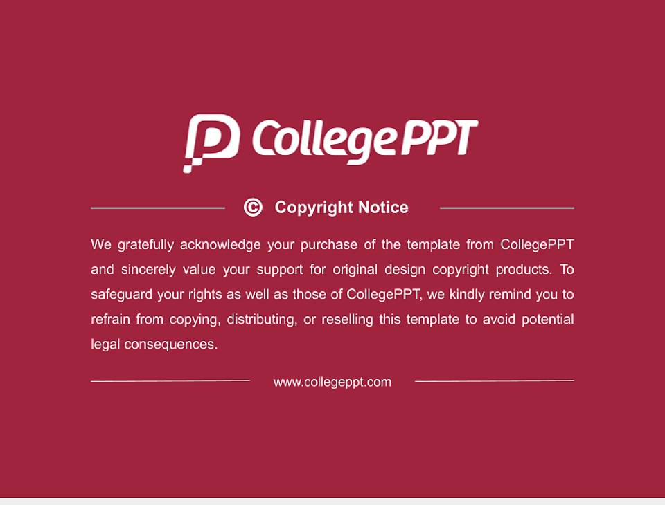 Manhattanville College Thesis Proposal/Graduation Defense PPT Template4:3 ratio PPT effect preview image5