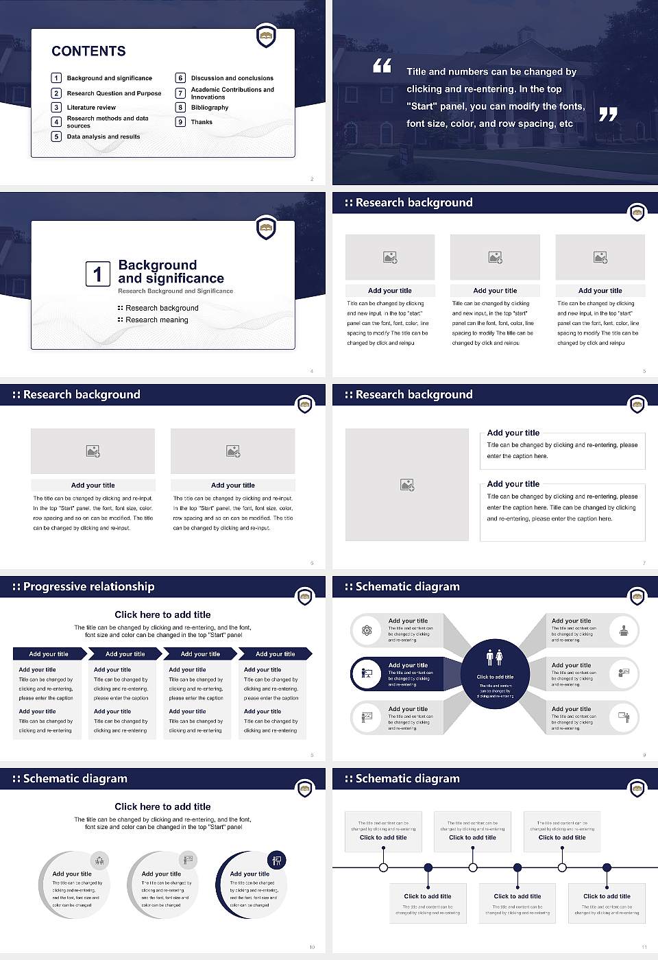 Luther Rice College & Seminary Graduation Thesis Defense PPT Template16:9 ratio PPT effect preview image2
