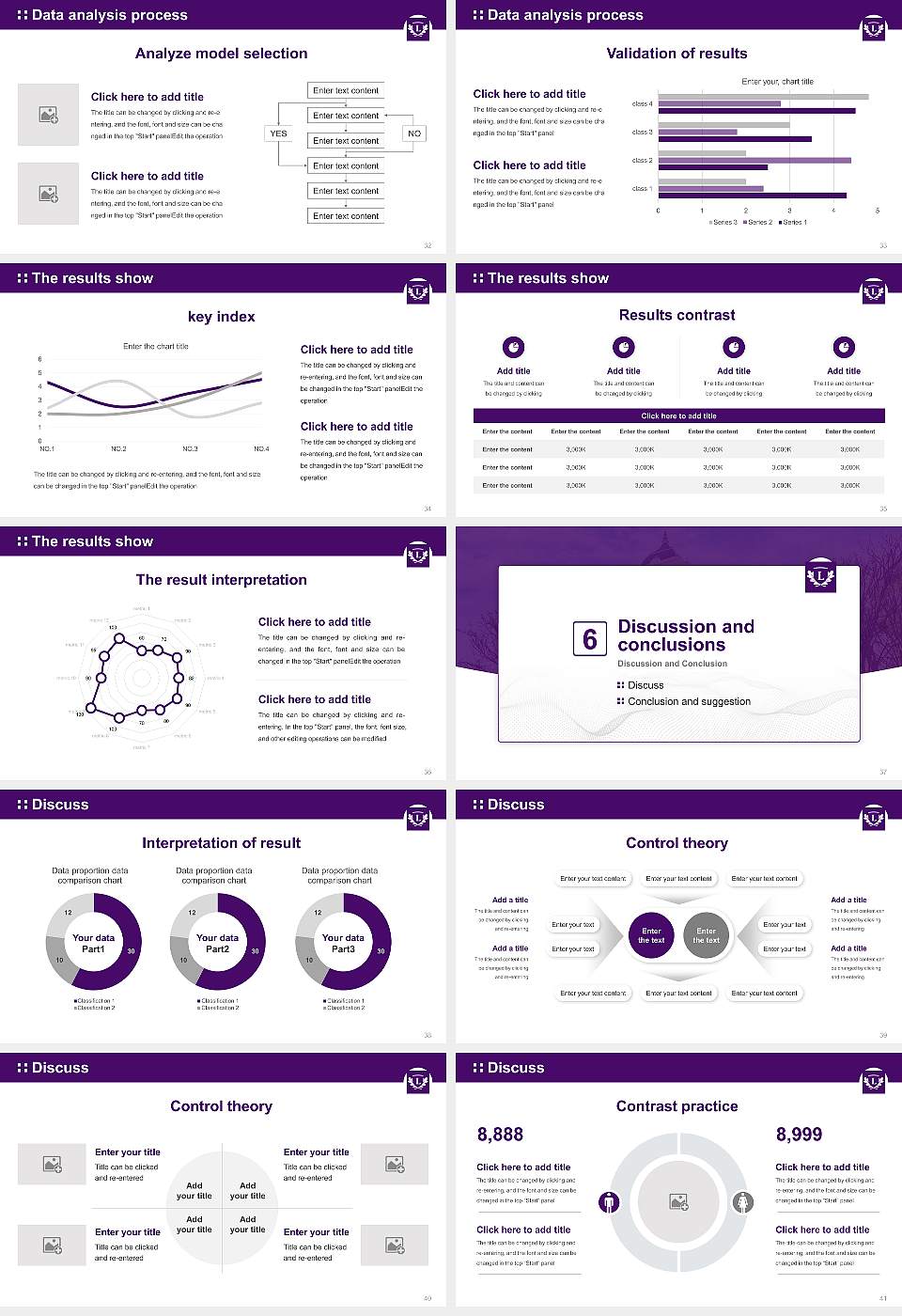 Linfield University-Mcminnville Campus Graduation Thesis Defense PPT Template16:9 ratio PPT effect preview image5