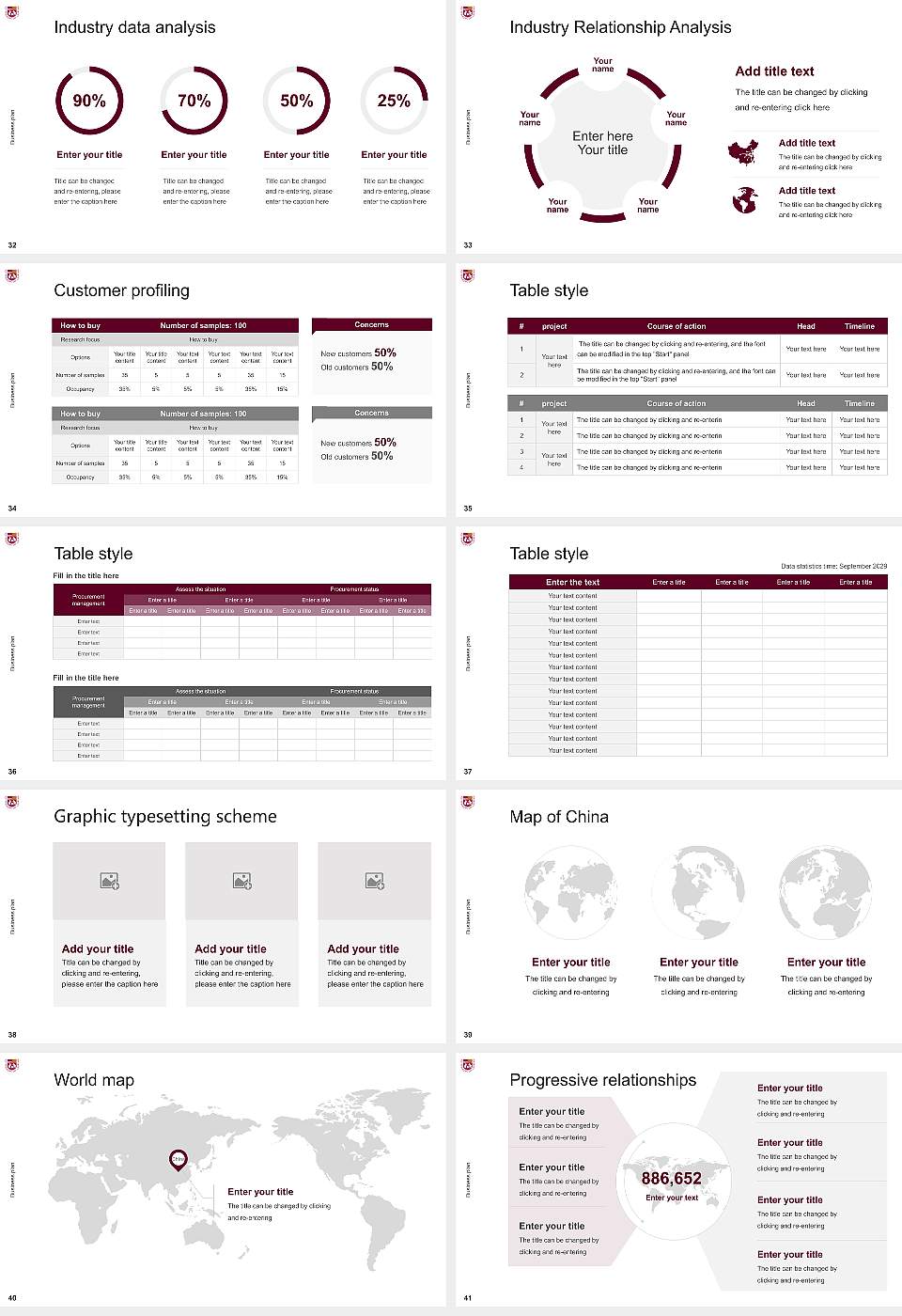 Loyola University Chicago Competition/Entrepreneurship Contest PPT Template16:9 ratio PPT effect preview image5
