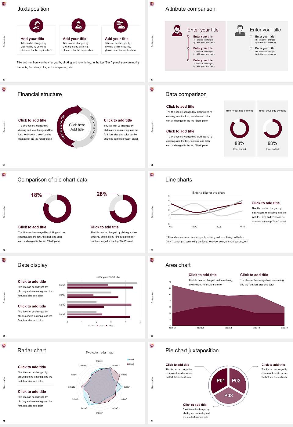 Loyola University Chicago Competition/Entrepreneurship Contest PPT Template16:9 ratio PPT effect preview image7