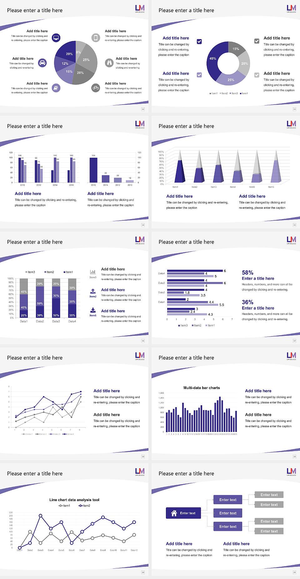 Lim College Course/Courseware Creation PPT Template4:3 ratio PPT effect preview image3