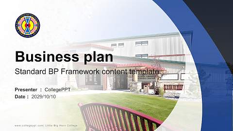 Little Big Horn College Competition/Entrepreneurship Contest PPT Template