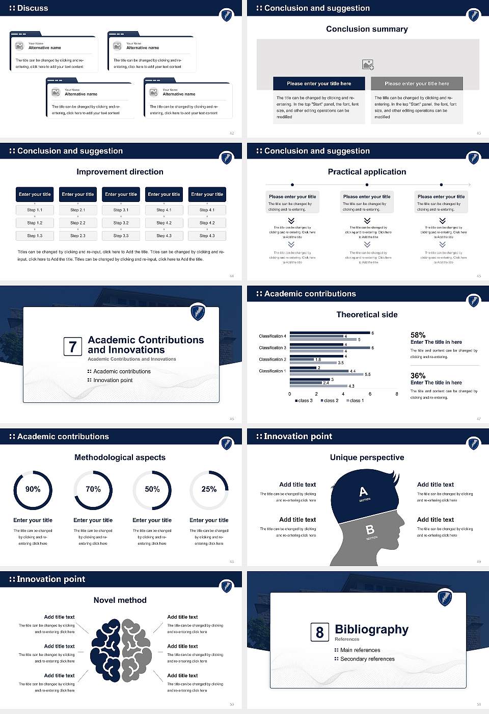 Manhattan Christian College Graduation Thesis Defense PPT Template16:9 ratio PPT effect preview image6
