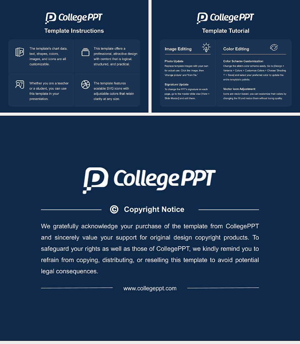 Life Chiropractic College West Course/Courseware Creation PPT Template4:3 ratio PPT effect preview image5