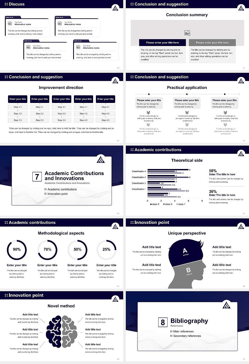 Louisiana Delta Community College Graduation Thesis Defense PPT Template16:9 ratio PPT effect preview image6