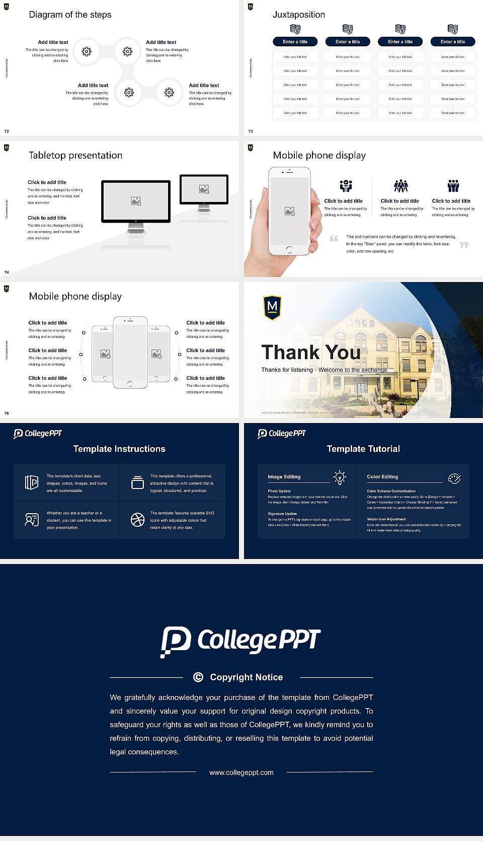 Maranatha Baptist University Competition/Entrepreneurship Contest PPT Template16:9 ratio PPT effect preview image9