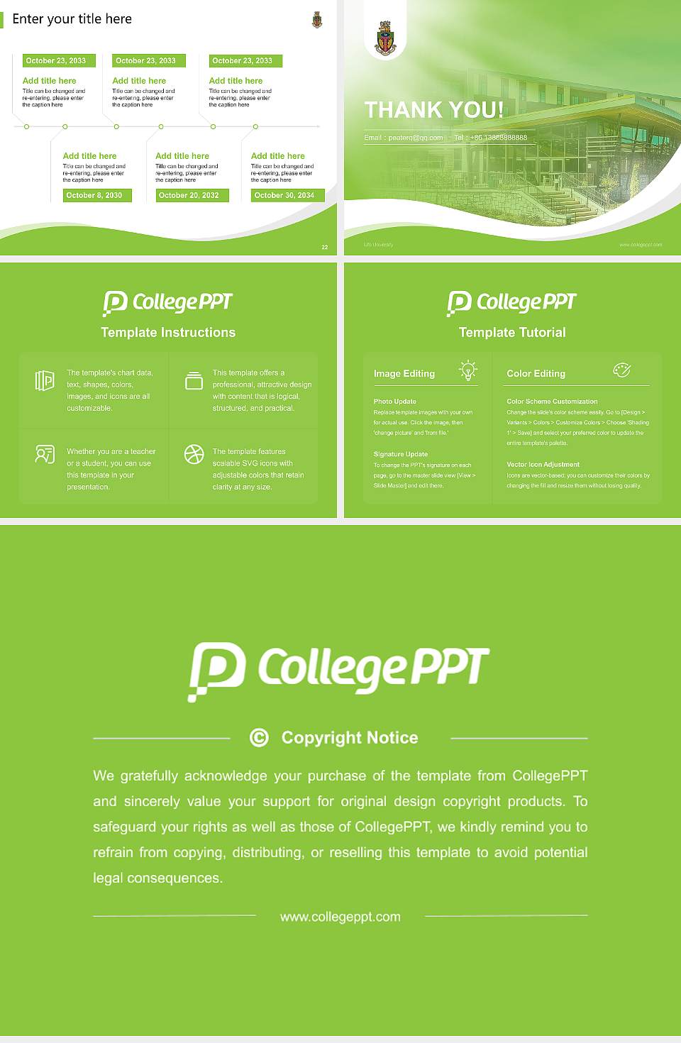 Life University Lecture Sharing and Networking Event PPT Template4:3 ratio PPT effect preview image4