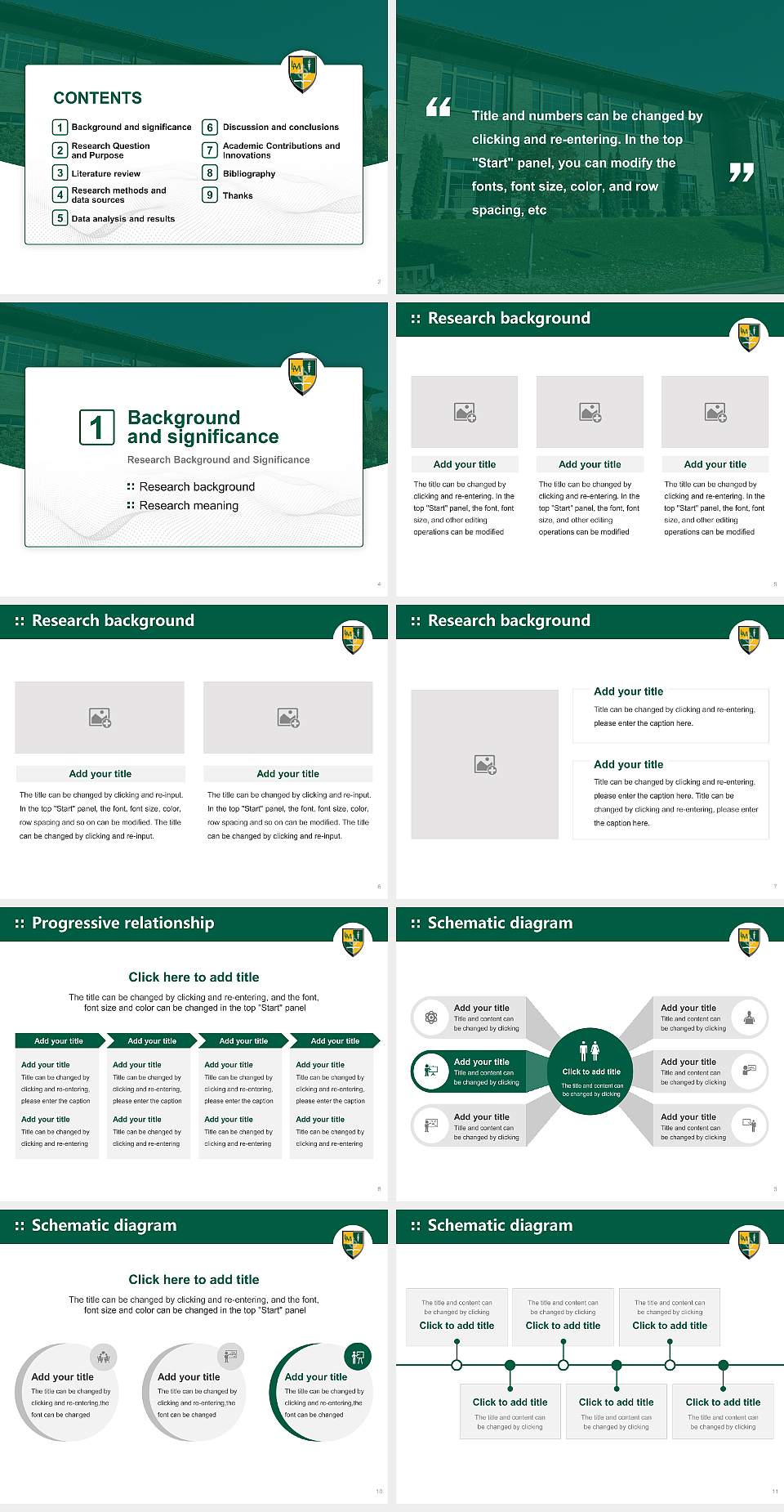 Lees-Mcrae College Graduation Thesis Defense PPT Template4:3 ratio PPT effect preview image2