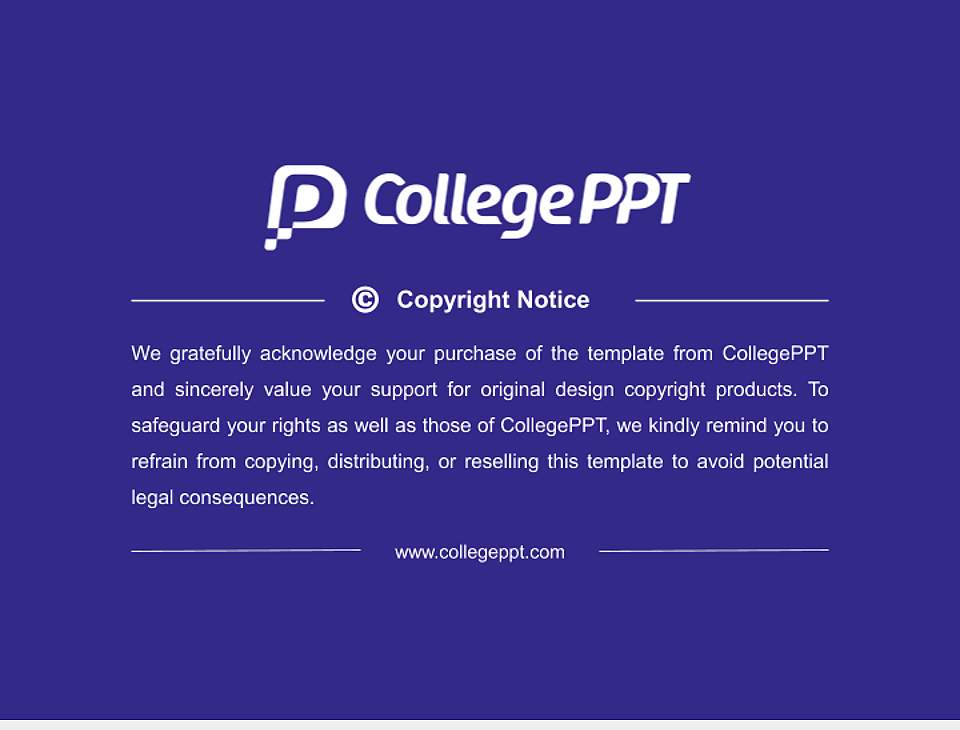 Lim College General Purpose PPT Template4:3 ratio PPT effect preview image6