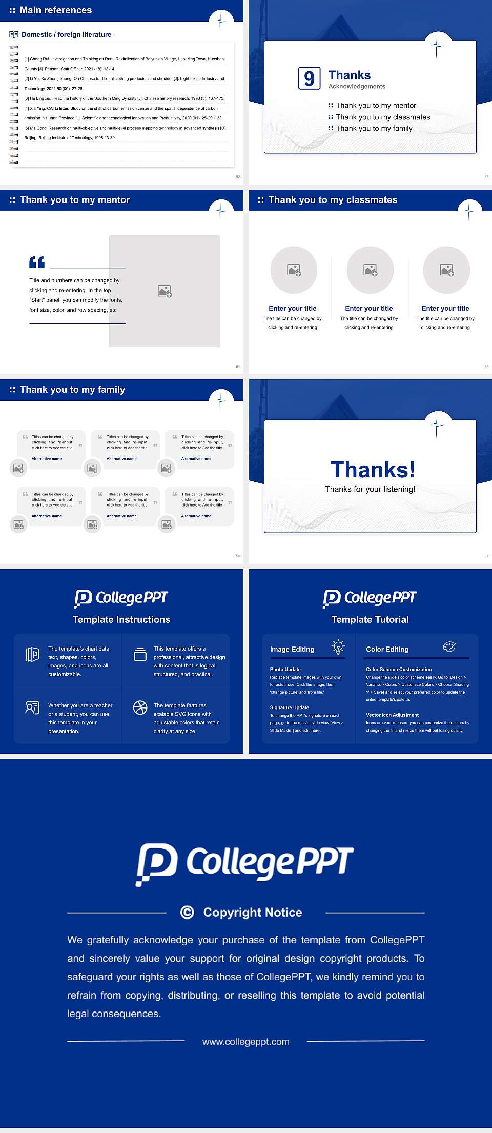 Louisville Presbyterian Theological Seminary Graduation Thesis Defense PPT Template4:3 ratio PPT effect preview image7