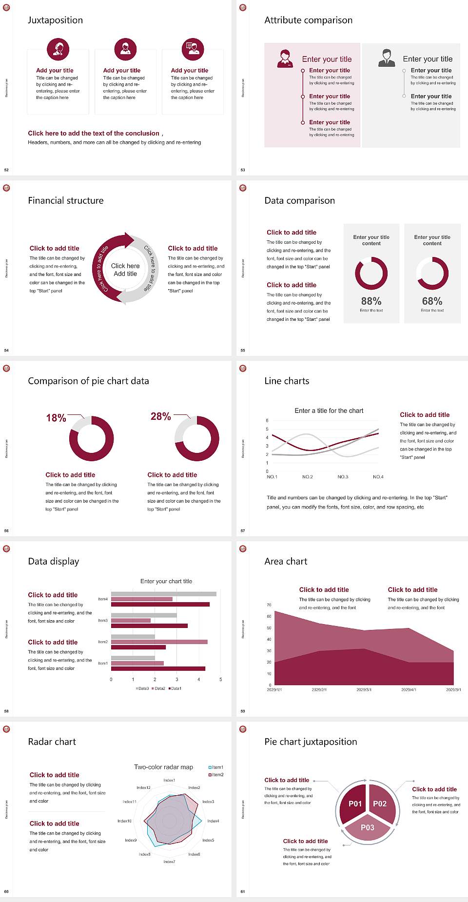 Lock Haven University Competition/Entrepreneurship Contest PPT Template4:3 ratio PPT effect preview image7
