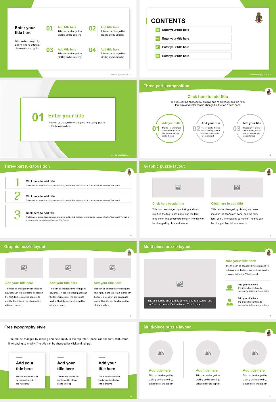 Life University Academic Presentation/Research Findings Report PPT Template16:9 ratio PPT effect preview image2