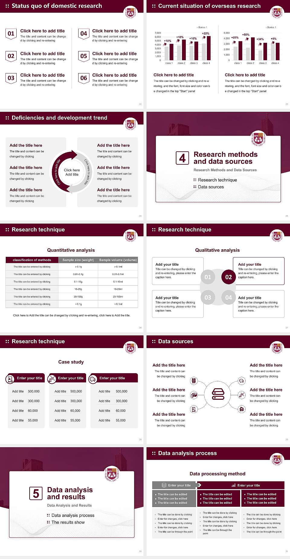 Loyola University Chicago Graduation Thesis Defense PPT Template4:3 ratio PPT effect preview image4