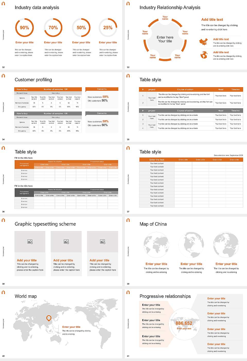 Lourdes University Competition/Entrepreneurship Contest PPT Template16:9 ratio PPT effect preview image5