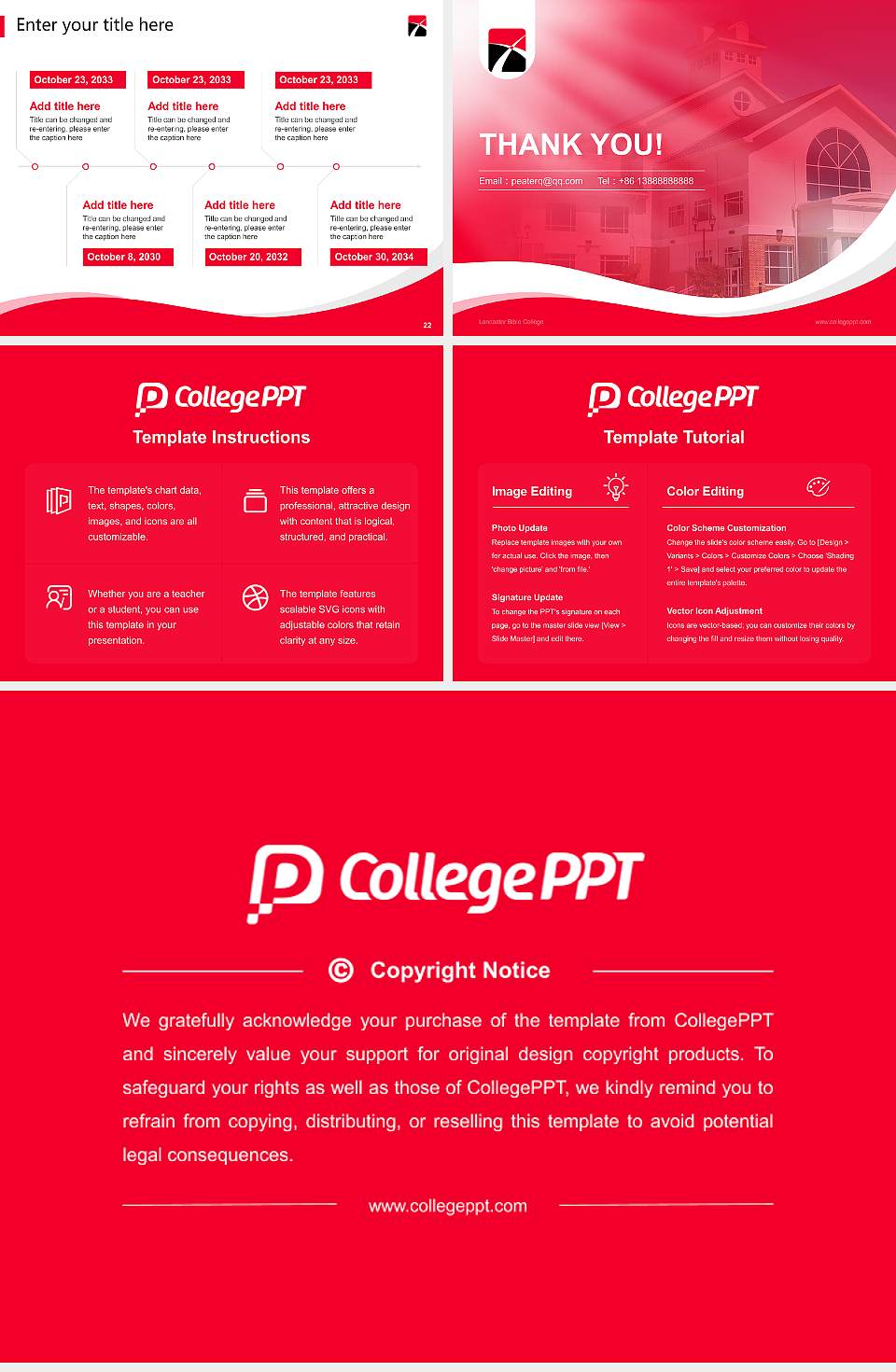 Lancaster Bible College Lecture Sharing and Networking Event PPT Template4:3 ratio PPT effect preview image4