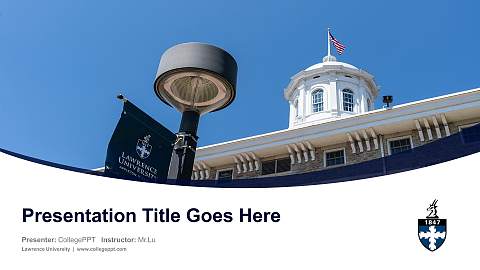 Lawrence University Course/Courseware Creation PPT Template