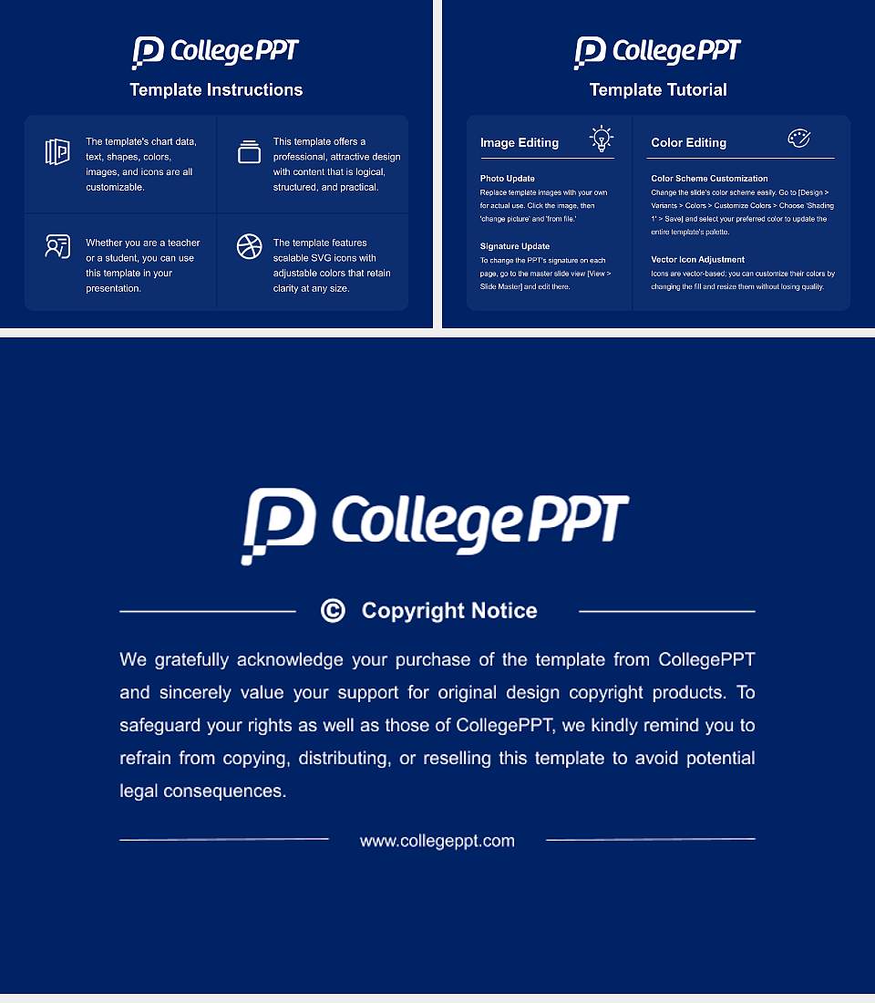 Lane College Academic Presentation/Research Findings Report PPT Template4:3 ratio PPT effect preview image5